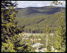 View of condominiums in Warrior's Mark and the south end of Breckenridge