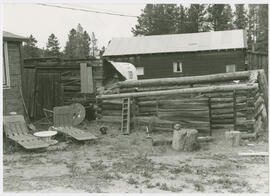 South face of secondary structure at 300 North French Street, Breckenridge