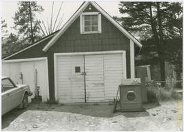 Southeast face of secondary structure at 205 South French Street, Breckenridge