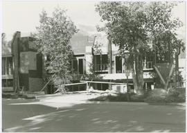 East face of building under construction at 401 South Main Street, Breckenridge