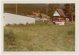 East face of outbuilding at 106 Adams Avenue, Breckenridge