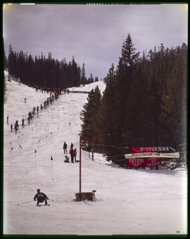 Lange Cup professional ski race at Breckenridge ski area