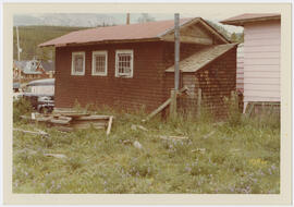 Northwest face of secondary structure at 108 North Ridge Street, Breckenridge