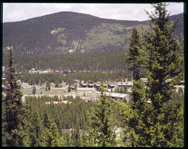 View of the south end of the town of Breckenridge, Colorado