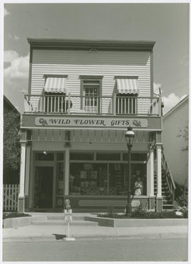 West face of building at 132 South Main Street, Breckenridge