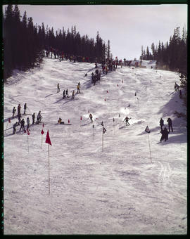 Lange Cup professional ski race at Breckenridge ski area