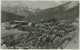 Sawmill operations at the Extenuate (X10U8) Tunnel, east of Breckenridge