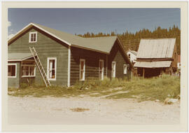 Southwest face of house and secondary structure at 204 South Harris Street, Breckenridge