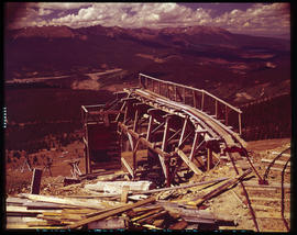 Mine trestle on Bald Mountain, east of Breckenridge