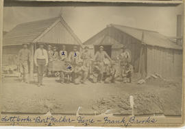 Men at the Groundhog Mine, west of Breckenridge