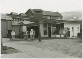 Northeast face of service station on South Main Street, Breckenridge