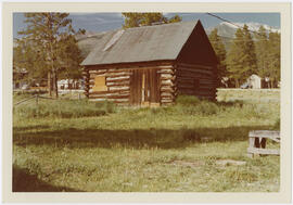 Klack Cabin behind house at 209 South Harris Street, Breckenridge