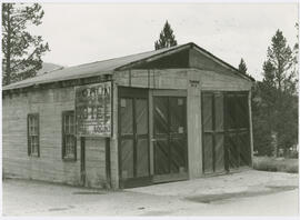 Southeast face of secondary structure at 208 North Ridge Street, Breckenridge