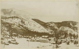 Train on Barney Ford Hill leaving Breckenridge