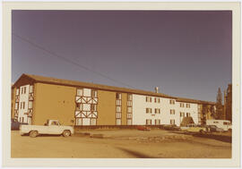 Southeast face of building at 301 North French Street, Breckenridge