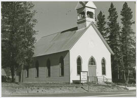 Southeast face of church at 109 South French Street, Breckenridge