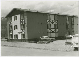 Southeast face of building at 301 North French Street, Breckenridge