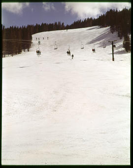 Chairlift on Peak 8 of the Breckenridge ski area