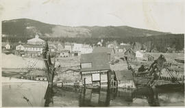 Tiger No.1 dredge after it sank in the Blue River in Breckenridge