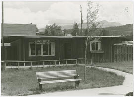 West face of building before it was moved to 201 North Ridge Street, Breckenridge