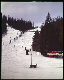 Lange Cup professional ski race at Breckenridge ski area