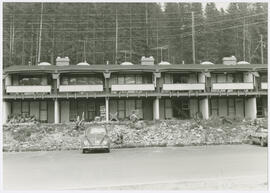 West face of building at 302 and 304 South High Street, Breckenridge