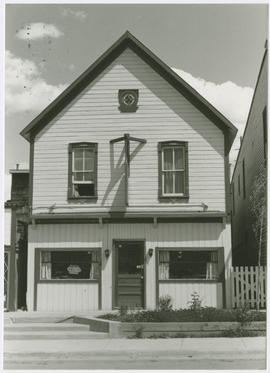 West face of building at 130 South Main Street, Breckenridge