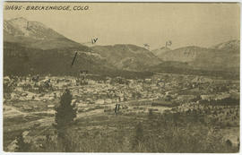 View of Breckenridge, Colorado, looking east