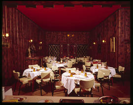 The dining room of the Gold Pan Bar and Restaurant in Breckenridge