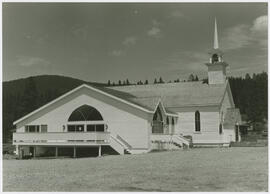 Southwest face of church at 310 Wellington Road, Breckenridge